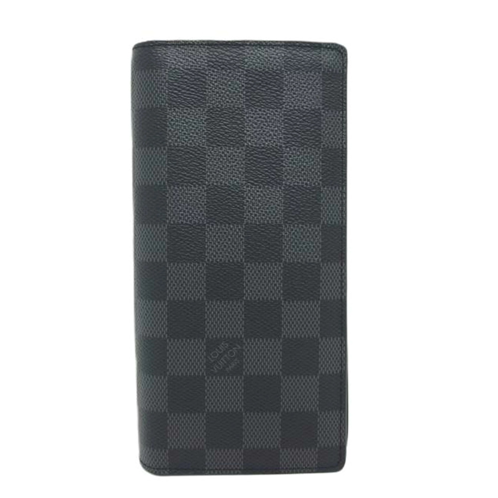 LOUIS VUITTON Portefeuille Brazza Damier Graphite Black